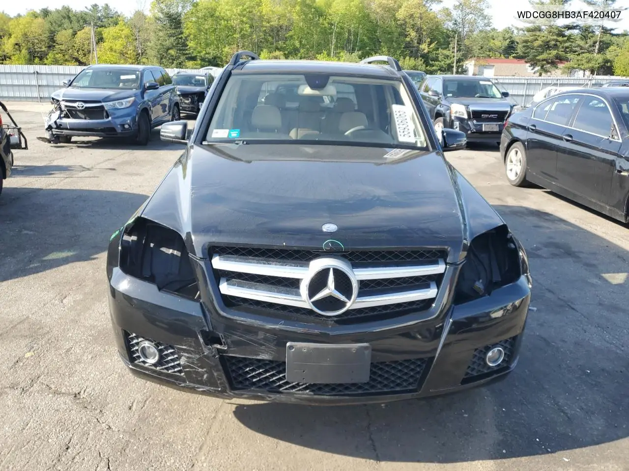 2010 Mercedes-Benz Glk 350 4Matic VIN: WDCGG8HB3AF420407 Lot: 55936065