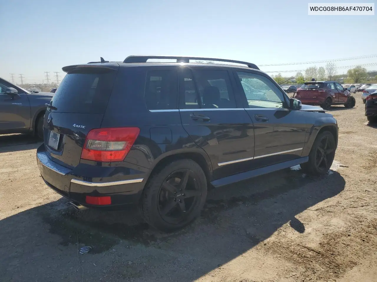 2010 Mercedes-Benz Glk 350 4Matic VIN: WDCGG8HB6AF470704 Lot: 56024245