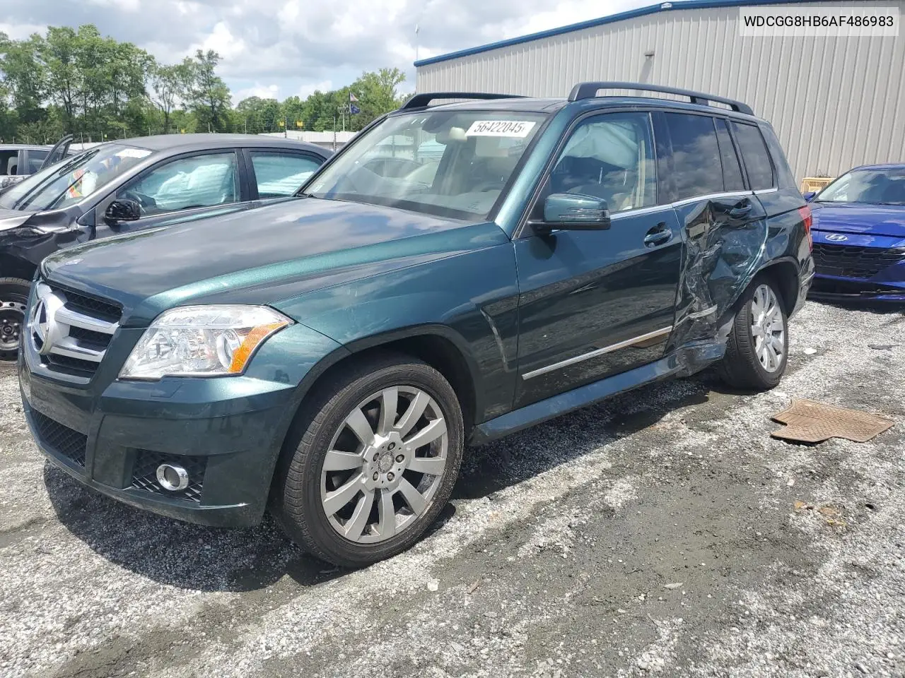 2010 Mercedes-Benz Glk 350 4Matic VIN: WDCGG8HB6AF486983 Lot: 56422045