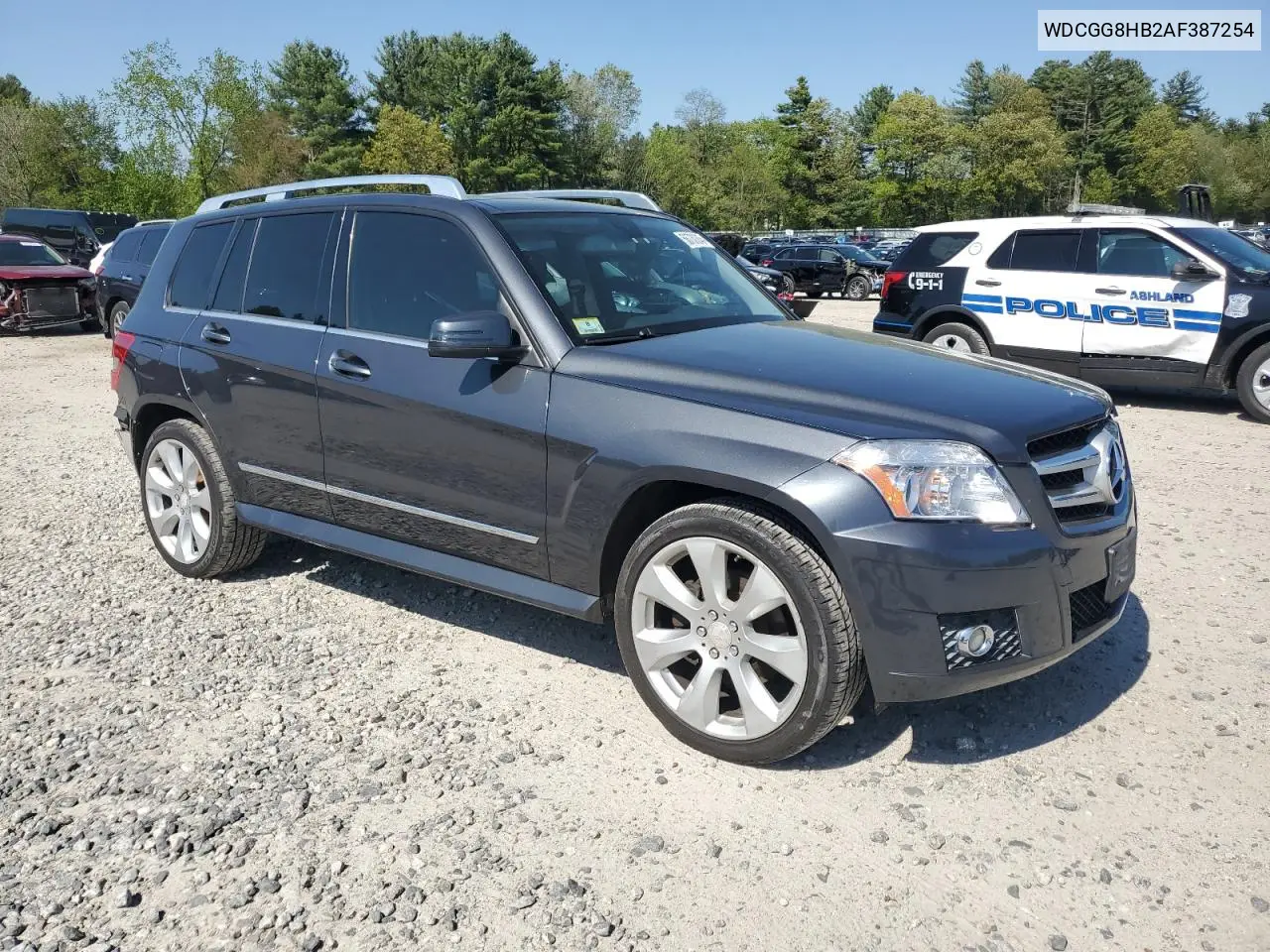 2010 Mercedes-Benz Glk 350 4Matic VIN: WDCGG8HB2AF387254 Lot: 56730245
