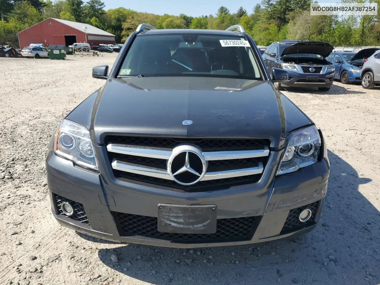 2010 Mercedes-Benz Glk 350 4Matic VIN: WDCGG8HB2AF387254 Lot: 56730245