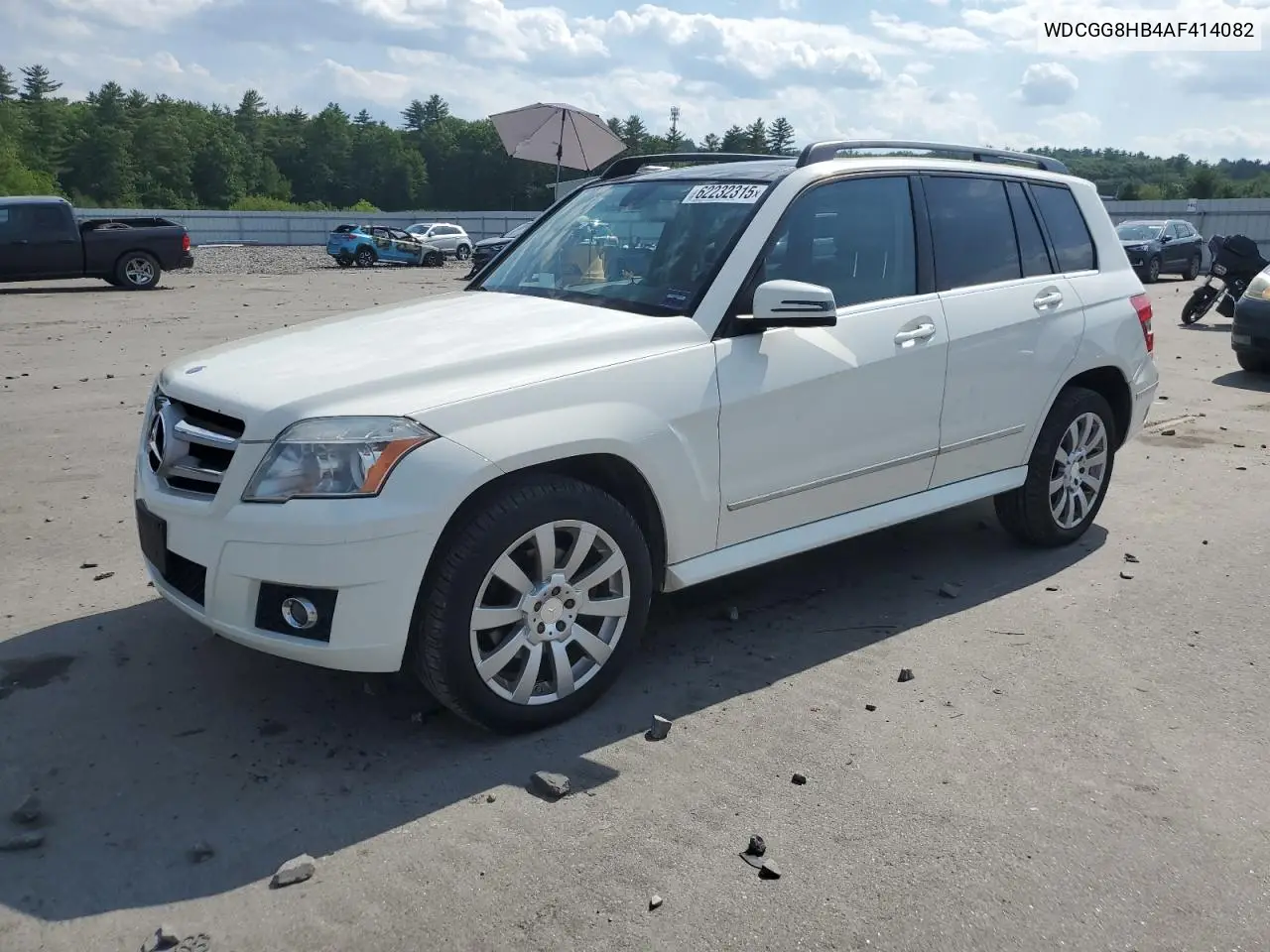 2010 Mercedes-Benz Glk 350 4Matic VIN: WDCGG8HB4AF414082 Lot: 62232315