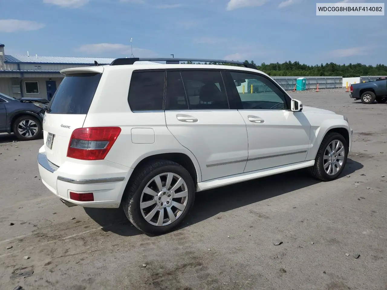 2010 Mercedes-Benz Glk 350 4Matic VIN: WDCGG8HB4AF414082 Lot: 62232315