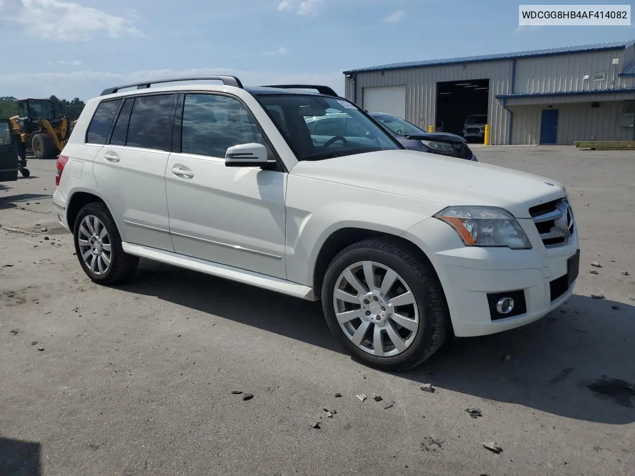 2010 Mercedes-Benz Glk 350 4Matic VIN: WDCGG8HB4AF414082 Lot: 62232315