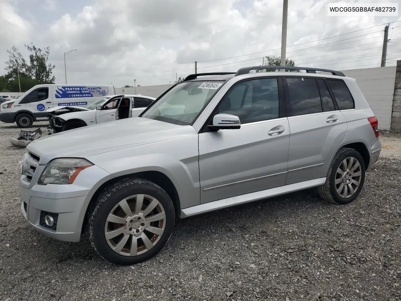 2010 Mercedes-Benz Glk 350 VIN: WDCGG5GB8AF482739 Lot: 62960645