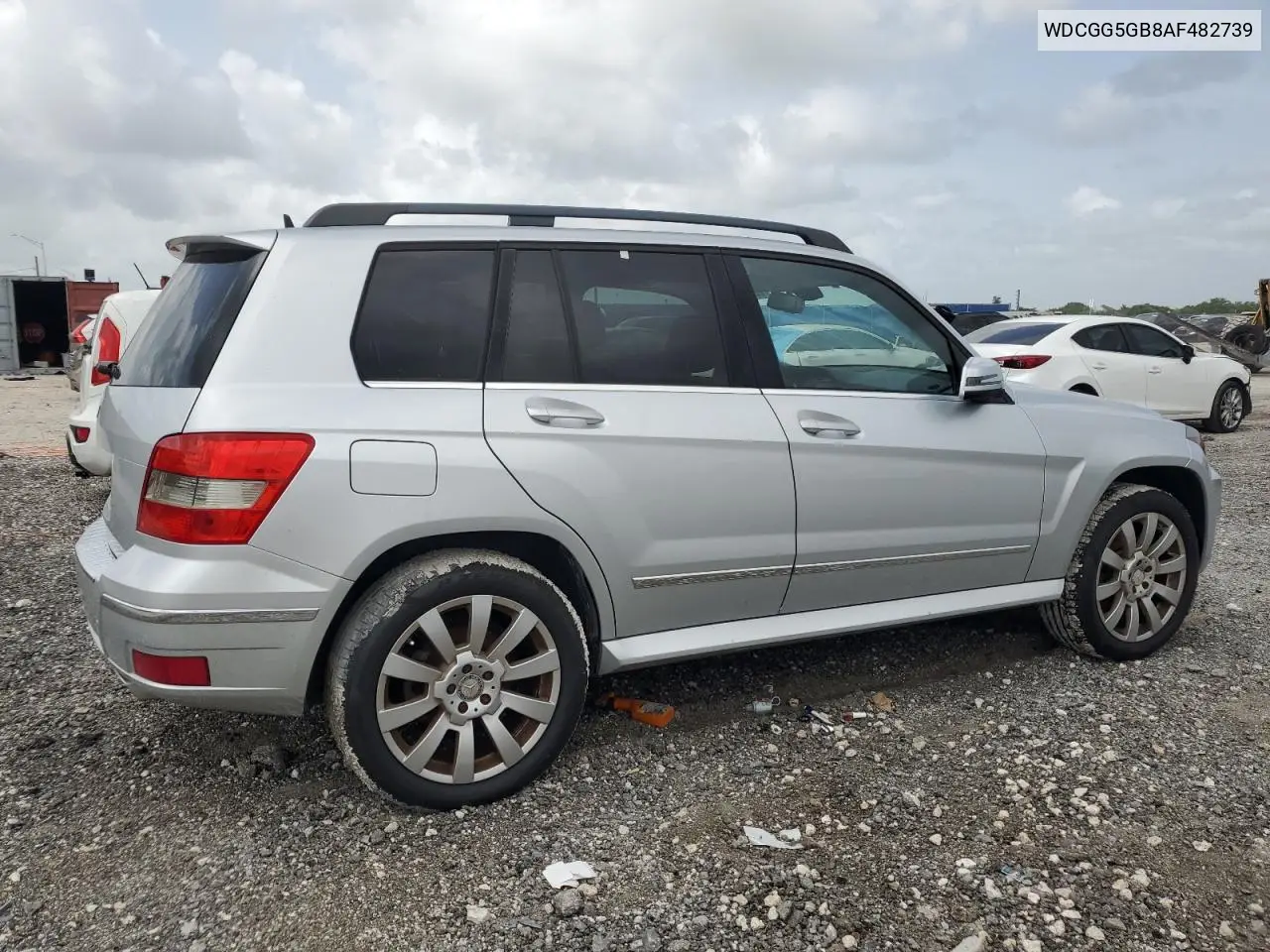 2010 Mercedes-Benz Glk 350 VIN: WDCGG5GB8AF482739 Lot: 62960645