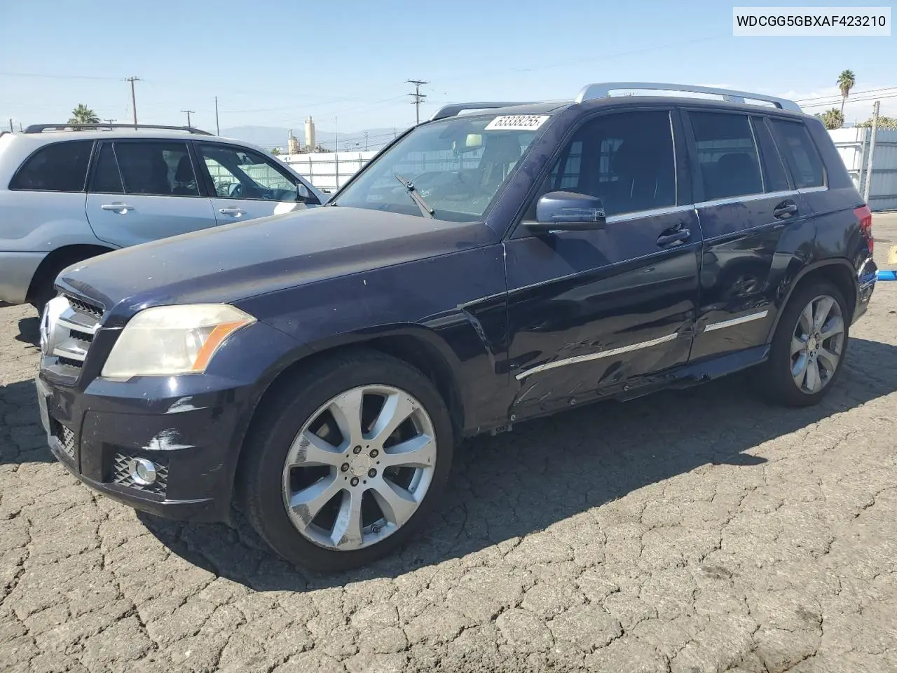 2010 Mercedes-Benz Glk 350 VIN: WDCGG5GBXAF423210 Lot: 63338255