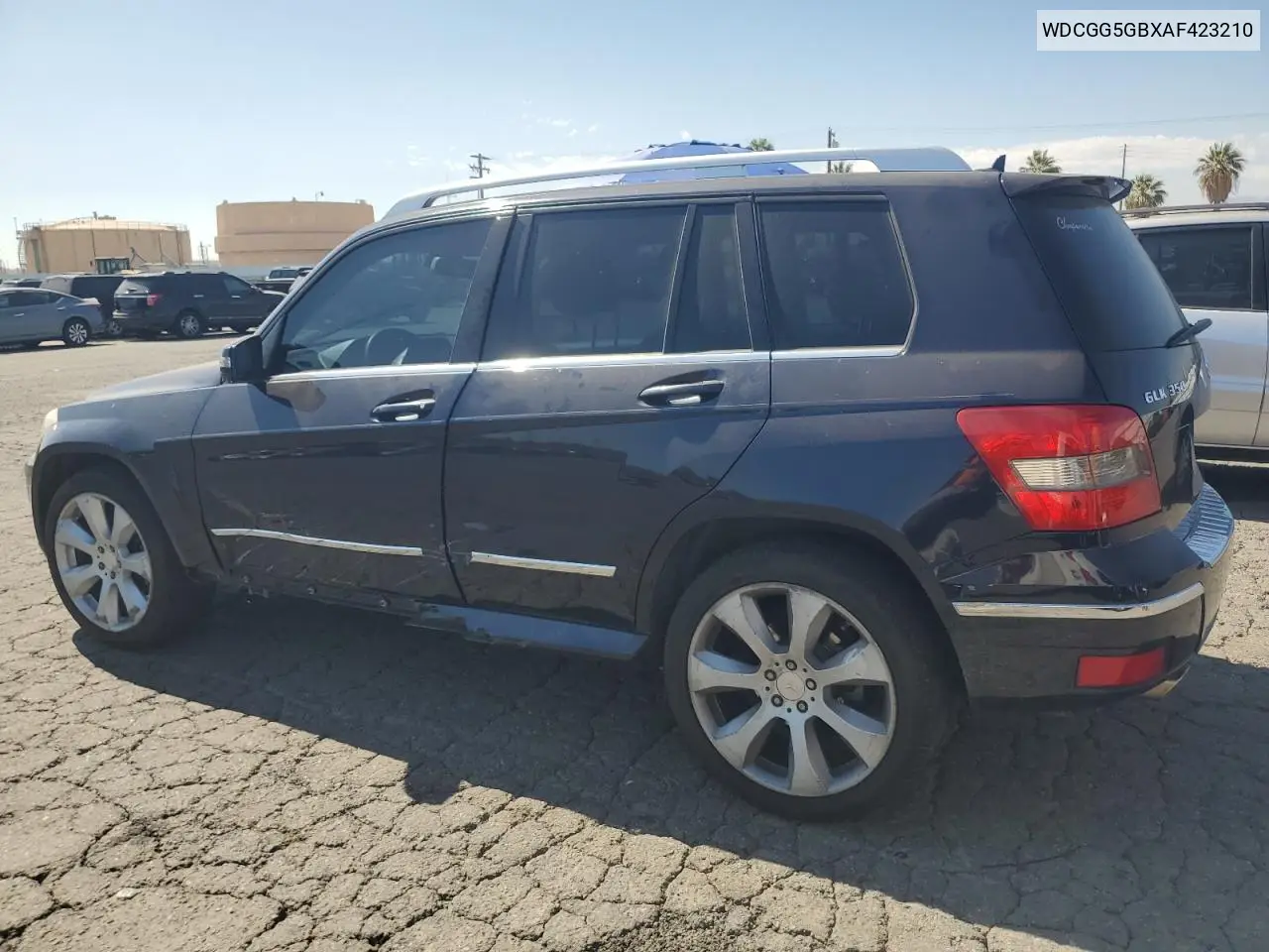 2010 Mercedes-Benz Glk 350 VIN: WDCGG5GBXAF423210 Lot: 63338255