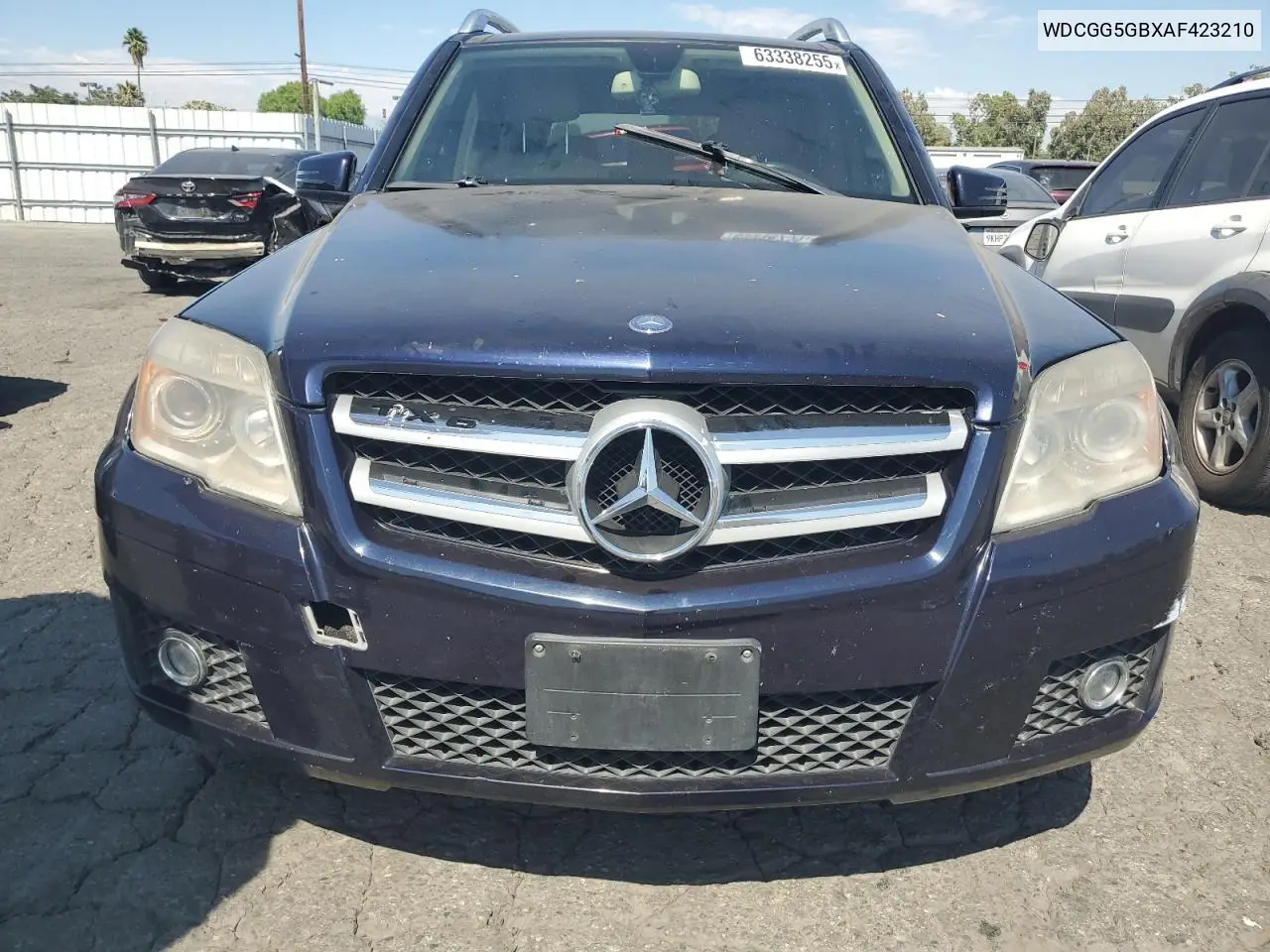 2010 Mercedes-Benz Glk 350 VIN: WDCGG5GBXAF423210 Lot: 63338255