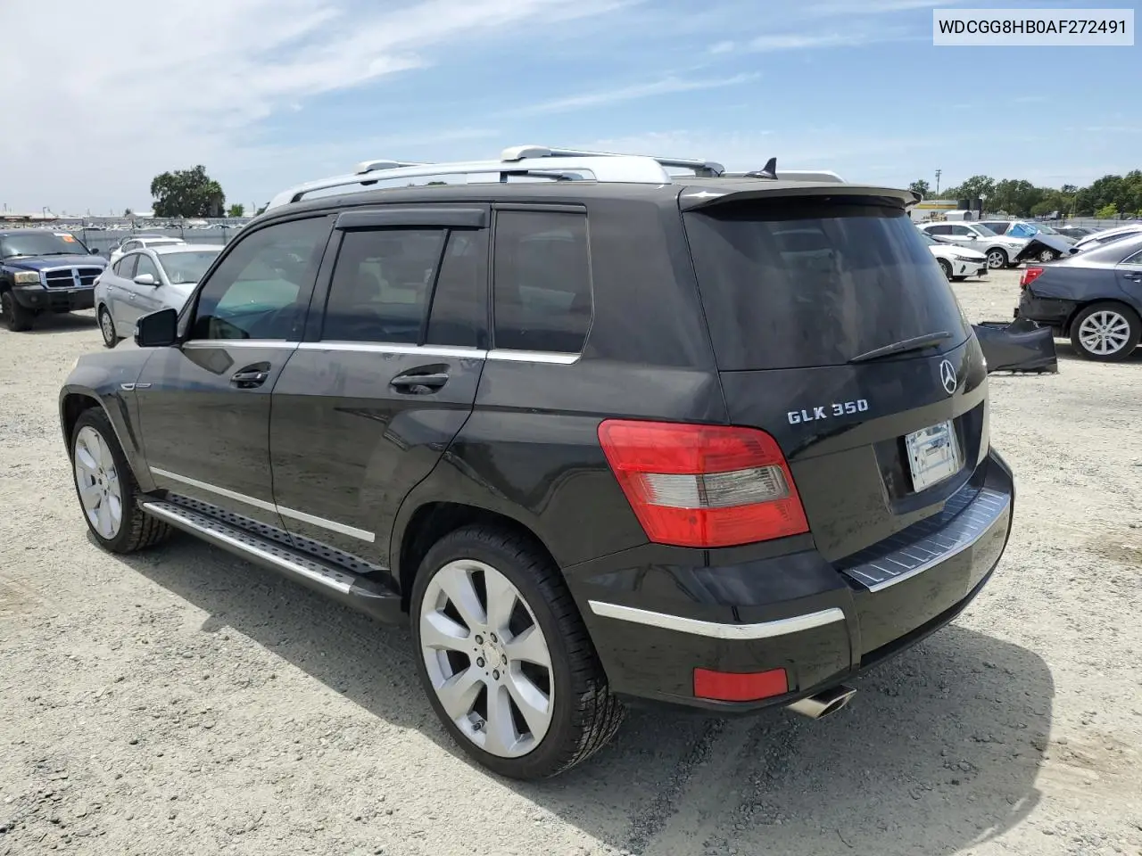 2010 Mercedes-Benz Glk 350 4Matic VIN: WDCGG8HB0AF272491 Lot: 63375265