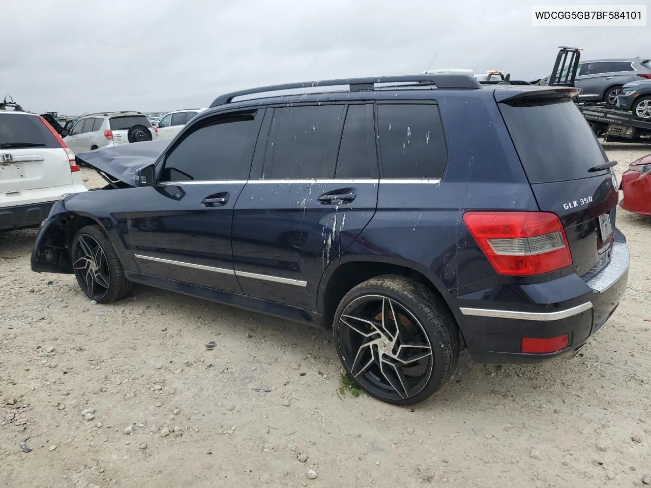 2011 Mercedes-Benz Glk 350 VIN: WDCGG5GB7BF584101 Lot: 43373615