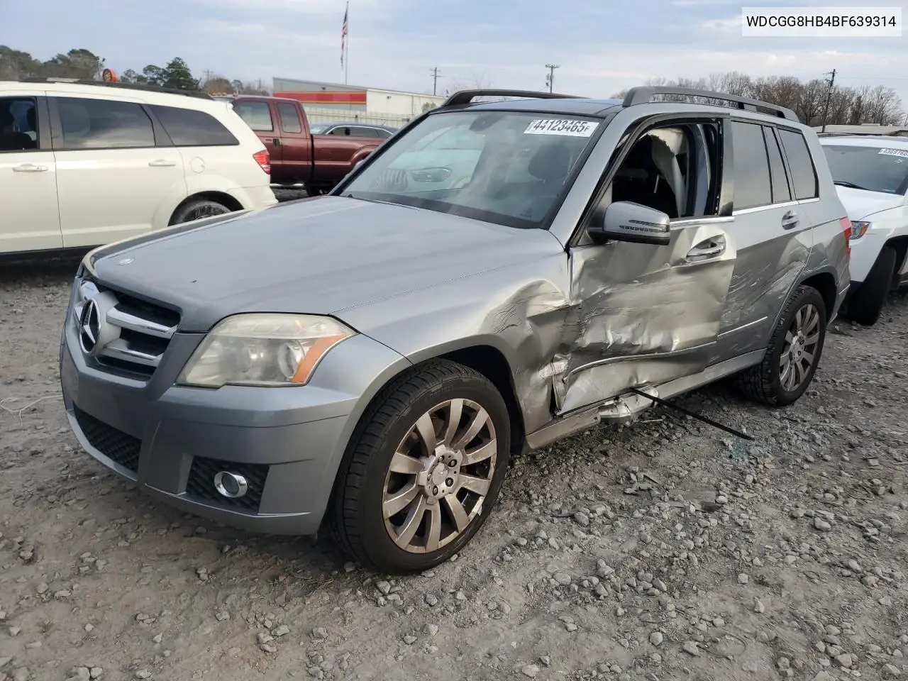 2011 Mercedes-Benz Glk 350 4Matic VIN: WDCGG8HB4BF639314 Lot: 44123465