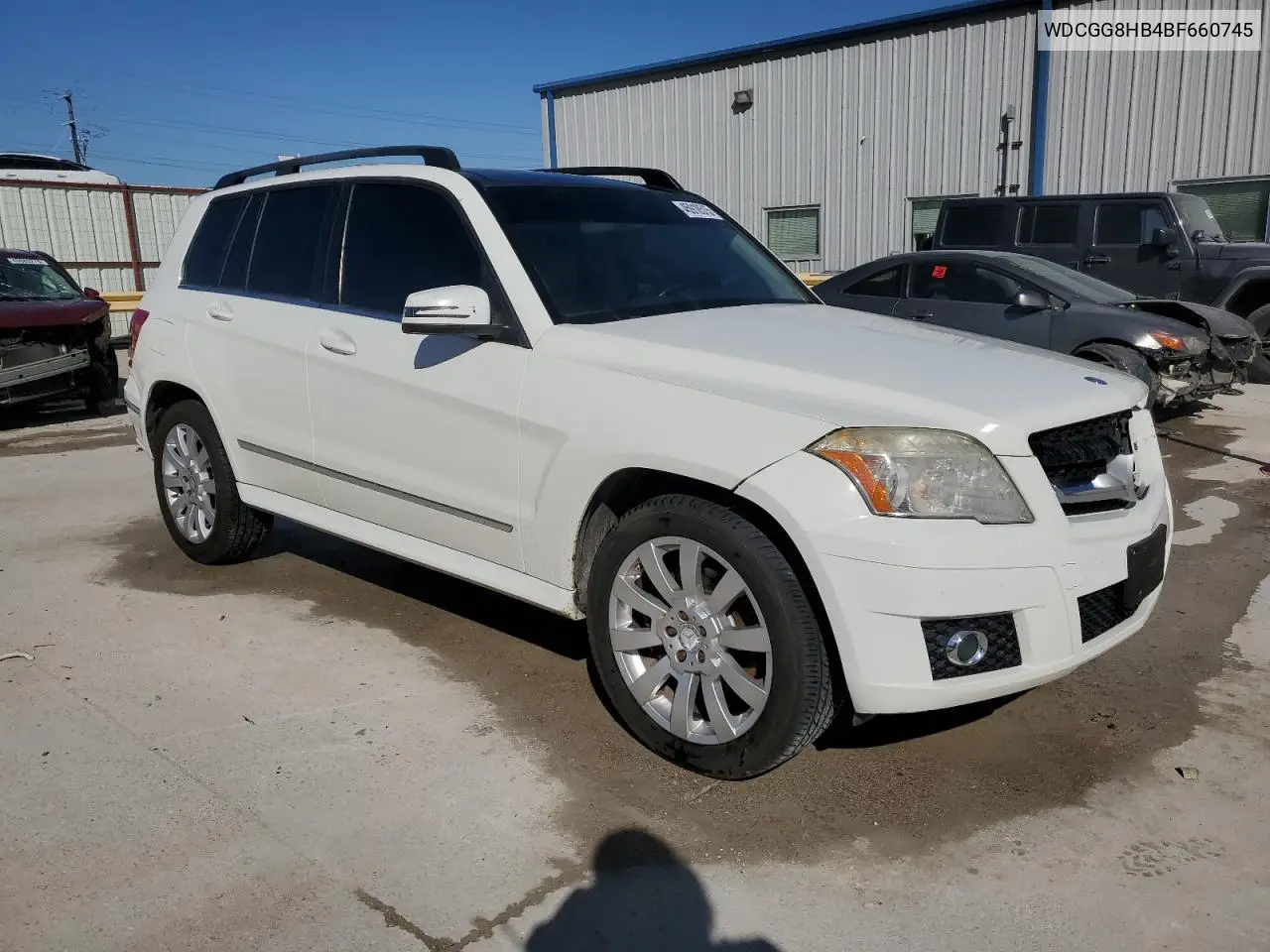 2011 Mercedes-Benz Glk 350 4Matic VIN: WDCGG8HB4BF660745 Lot: 45918515