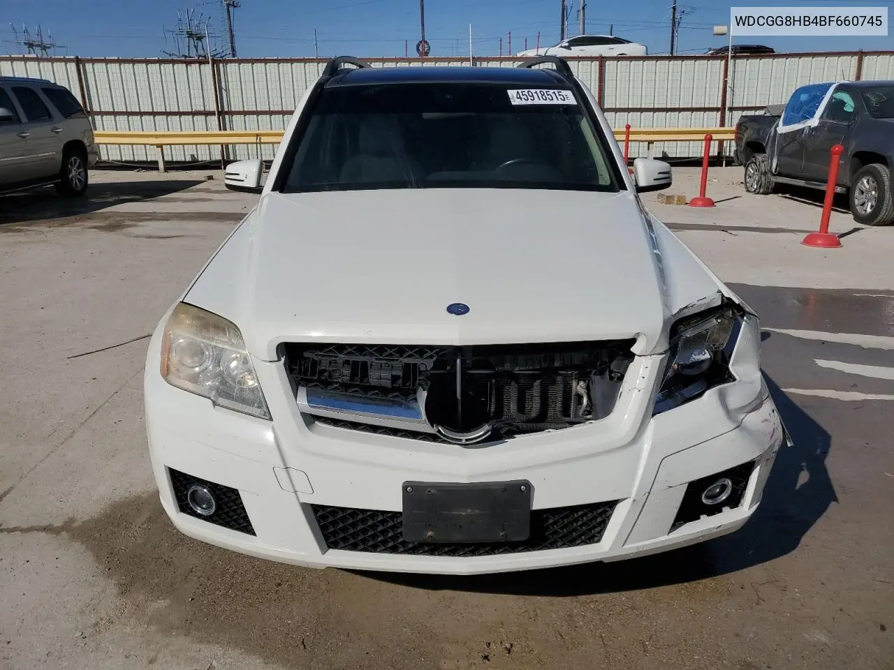 2011 Mercedes-Benz Glk 350 4Matic VIN: WDCGG8HB4BF660745 Lot: 45918515