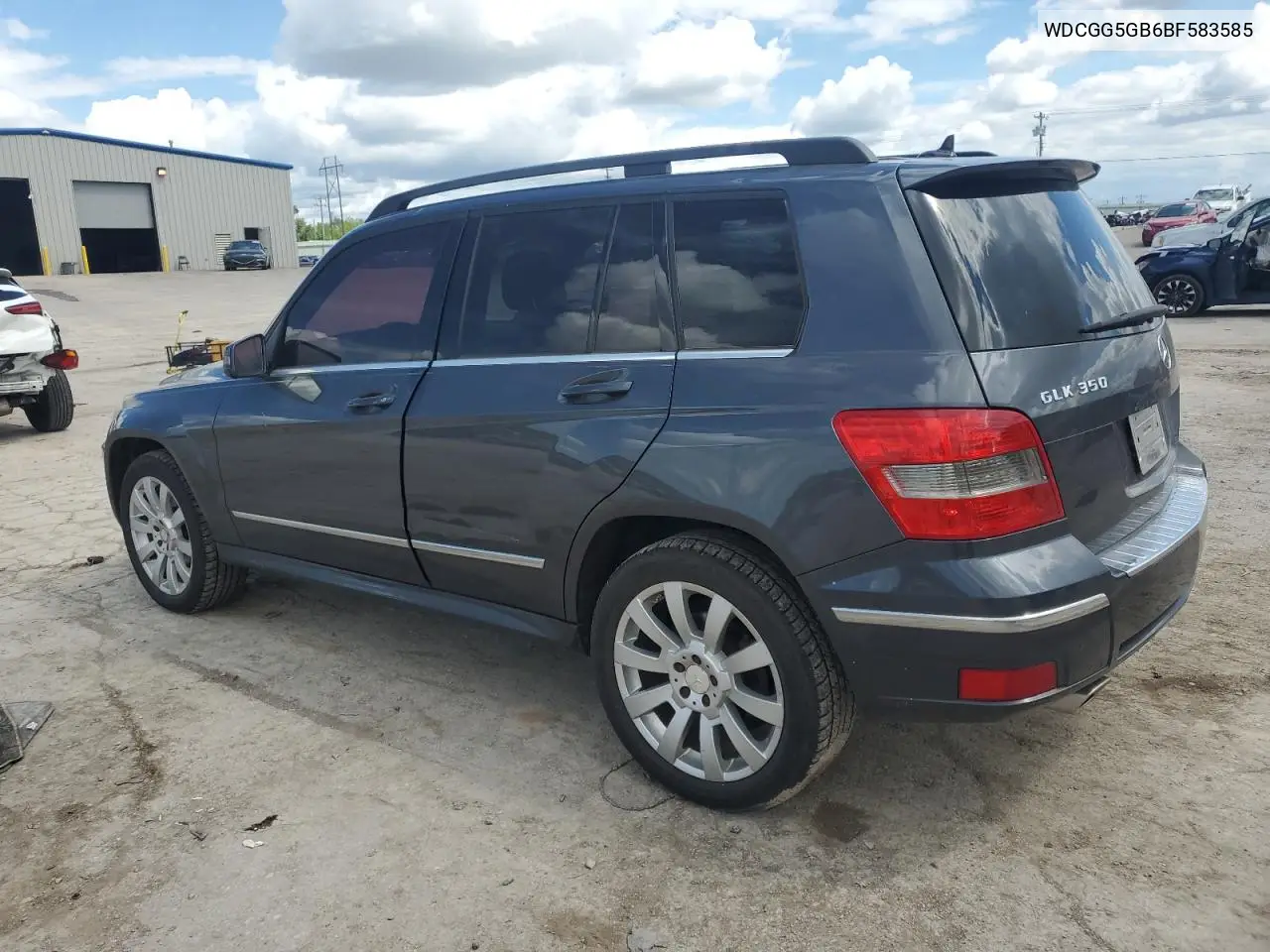 2011 Mercedes-Benz Glk 350 VIN: WDCGG5GB6BF583585 Lot: 56118995
