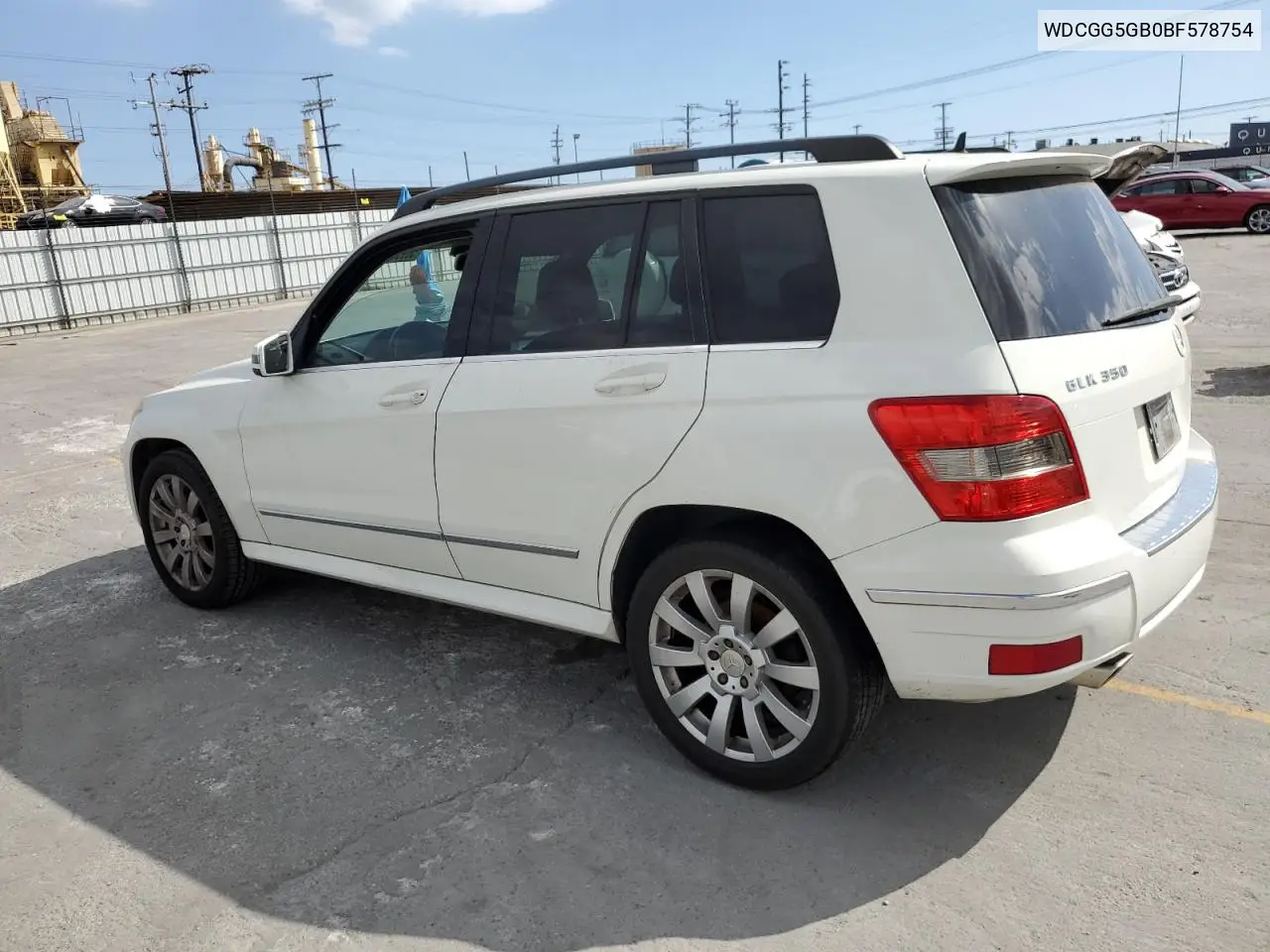 2011 Mercedes-Benz Glk 350 VIN: WDCGG5GB0BF578754 Lot: 56995455