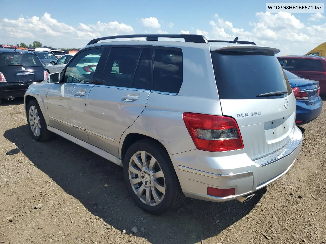 2011 Mercedes-Benz Glk 350 4Matic VIN: WDCGG8HB1BF571957 Lot: 62306155
