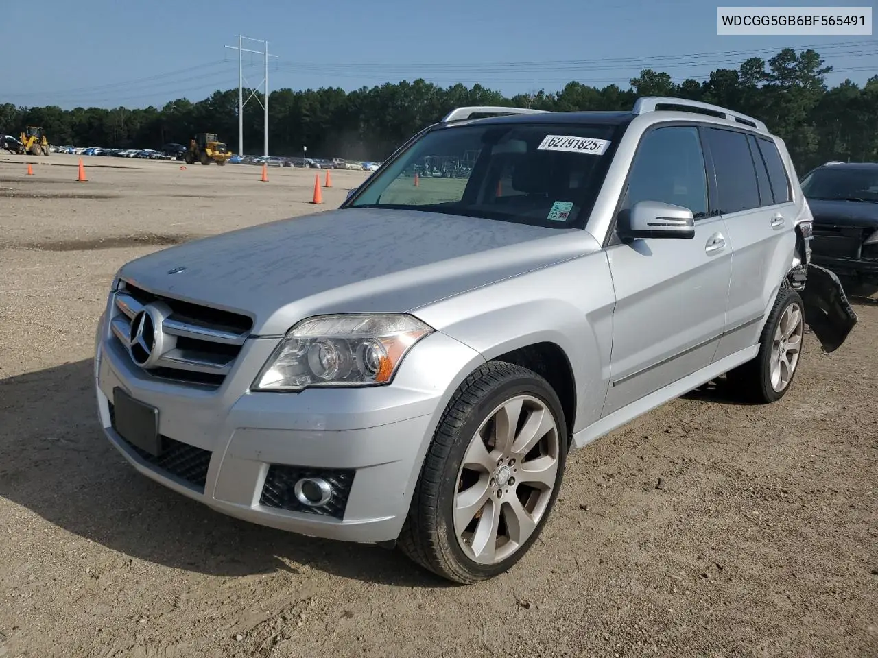 2011 Mercedes-Benz Glk 350 VIN: WDCGG5GB6BF565491 Lot: 62791825