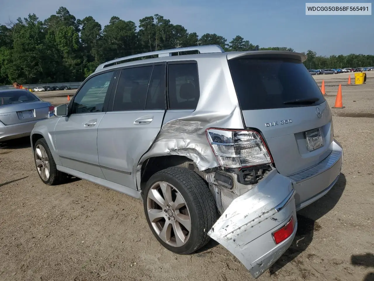 2011 Mercedes-Benz Glk 350 VIN: WDCGG5GB6BF565491 Lot: 62791825