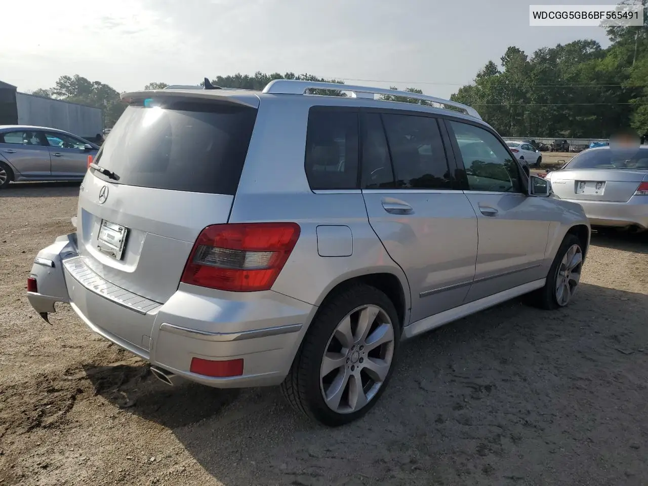 2011 Mercedes-Benz Glk 350 VIN: WDCGG5GB6BF565491 Lot: 62791825