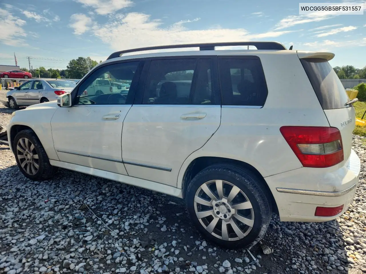 2011 Mercedes-Benz Glk 350 VIN: WDCGG5GB5BF531557 Lot: 63231875