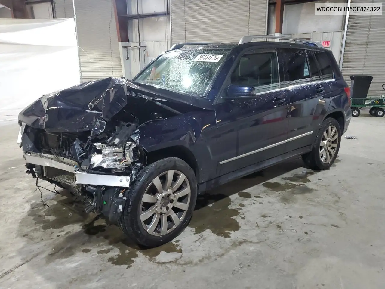 2012 Mercedes-Benz Glk 350 4Matic VIN: WDCGG8HB6CF824322 Lot: 56451775
