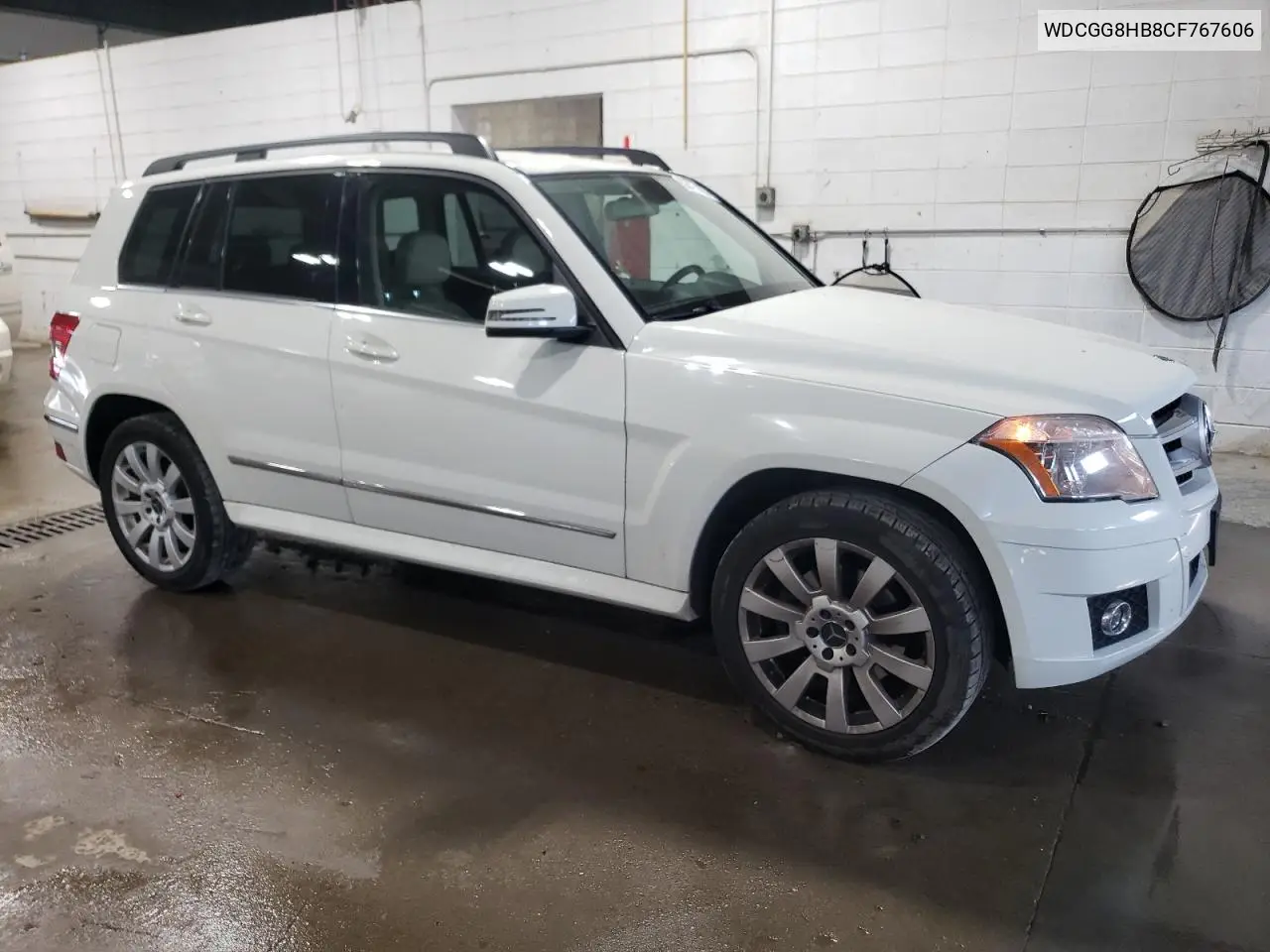 2012 Mercedes-Benz Glk 350 4Matic VIN: WDCGG8HB8CF767606 Lot: 56477495
