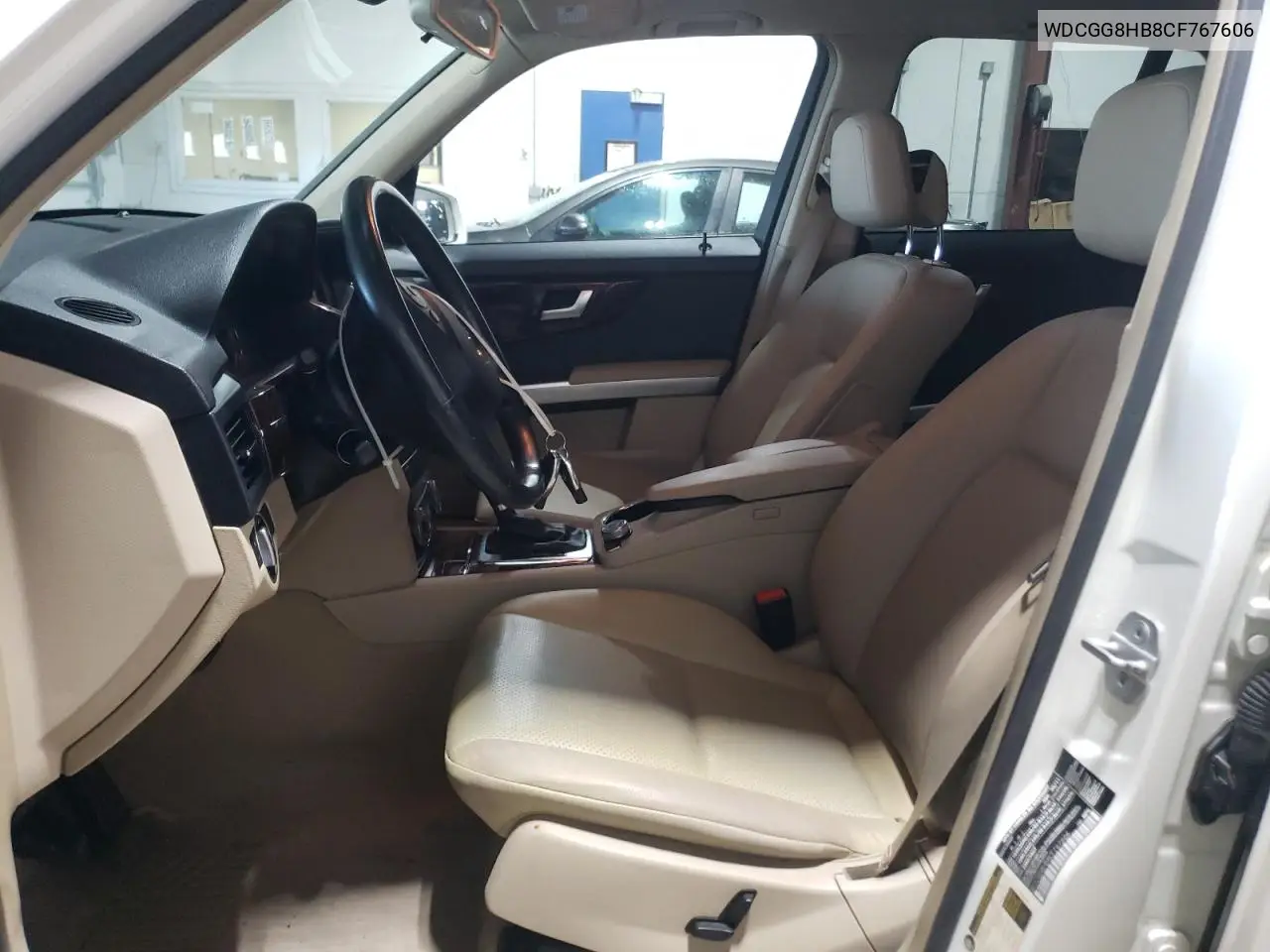 2012 Mercedes-Benz Glk 350 4Matic VIN: WDCGG8HB8CF767606 Lot: 56477495