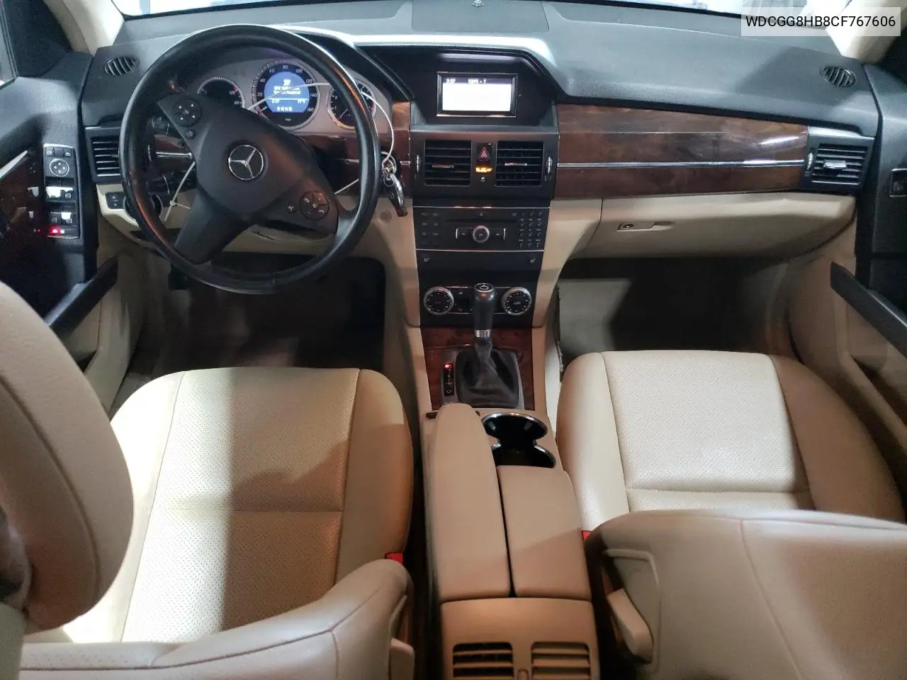 2012 Mercedes-Benz Glk 350 4Matic VIN: WDCGG8HB8CF767606 Lot: 56477495