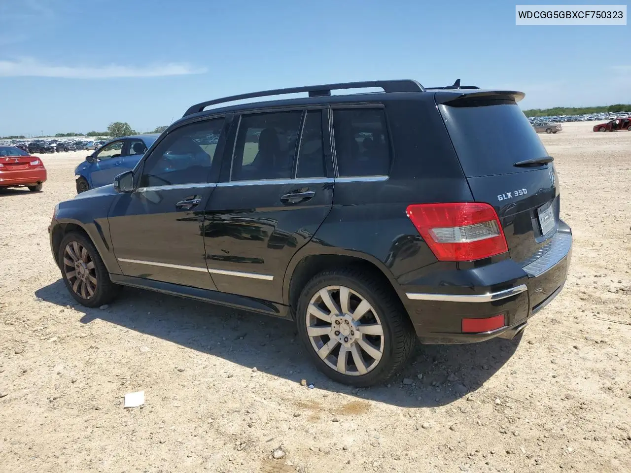 2012 Mercedes-Benz Glk 350 VIN: WDCGG5GBXCF750323 Lot: 56784015