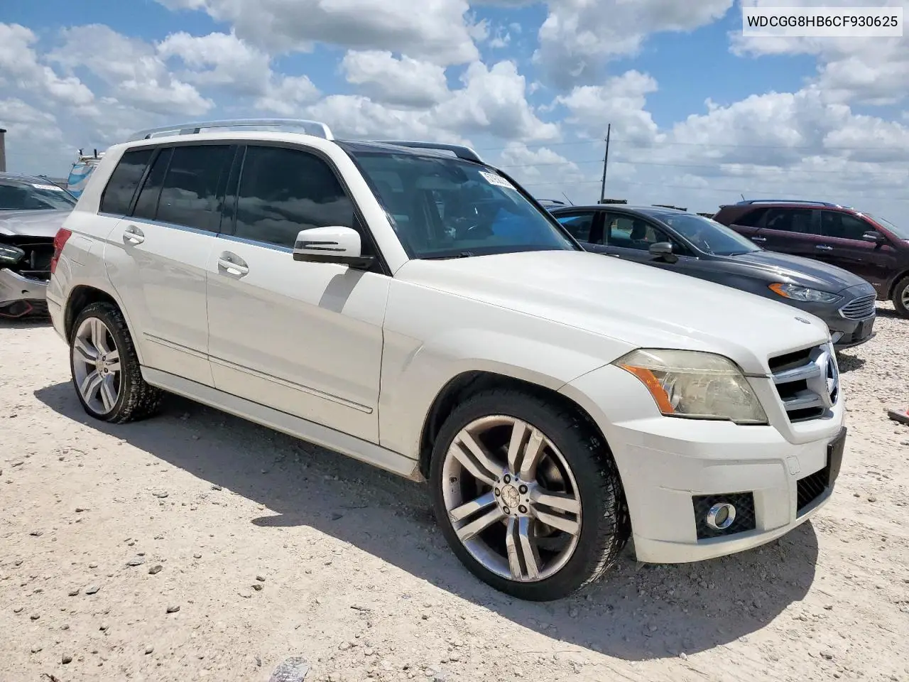 2012 Mercedes-Benz Glk 350 4Matic VIN: WDCGG8HB6CF930625 Lot: 57958355