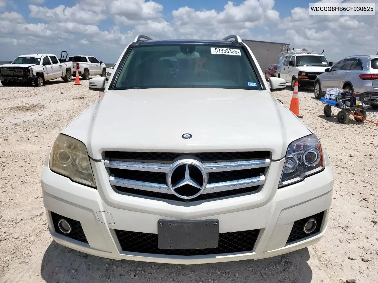2012 Mercedes-Benz Glk 350 4Matic VIN: WDCGG8HB6CF930625 Lot: 57958355