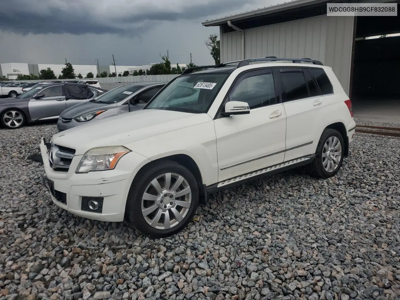 2012 Mercedes-Benz Glk 350 4Matic VIN: WDCGG8HB9CF832088 Lot: 62613485