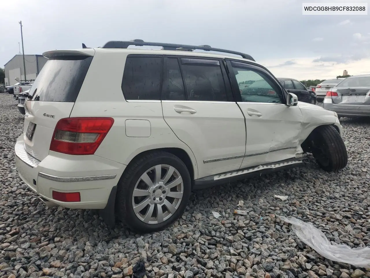 2012 Mercedes-Benz Glk 350 4Matic VIN: WDCGG8HB9CF832088 Lot: 62613485
