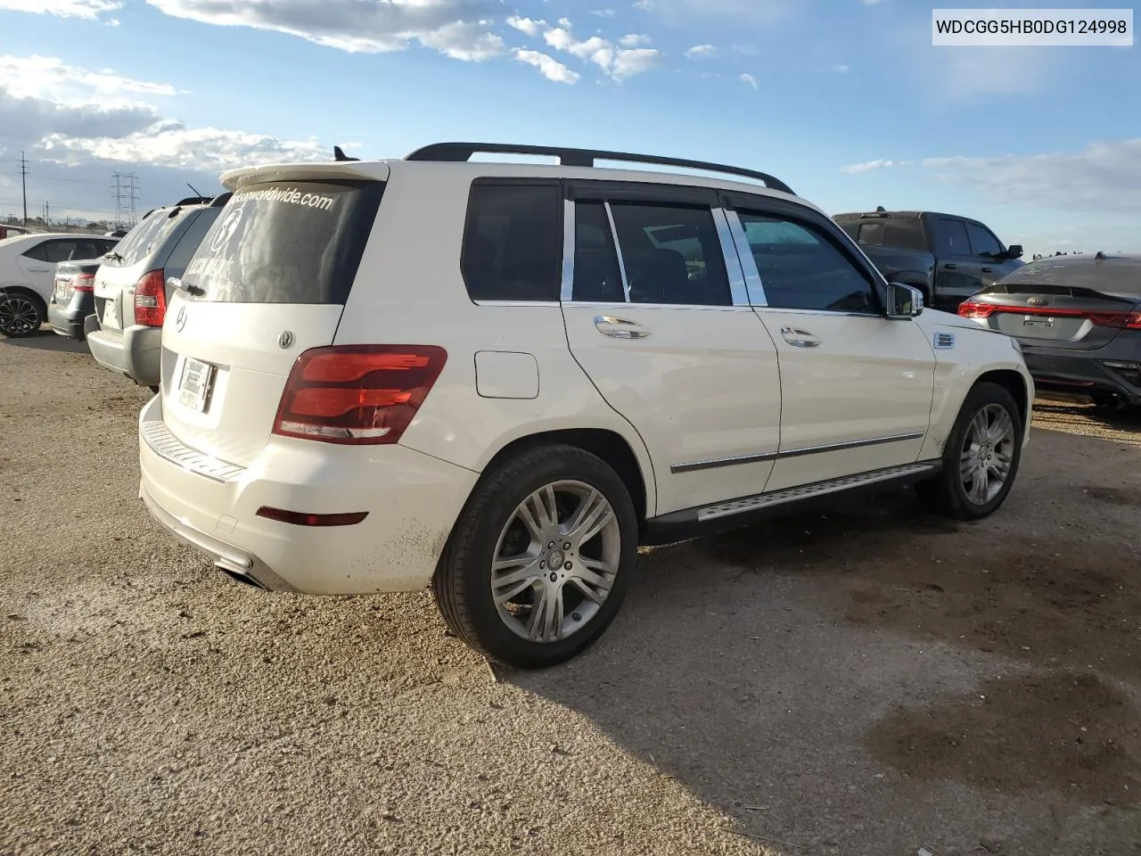 2013 Mercedes-Benz Glk 350 VIN: WDCGG5HB0DG124998 Lot: 42512935