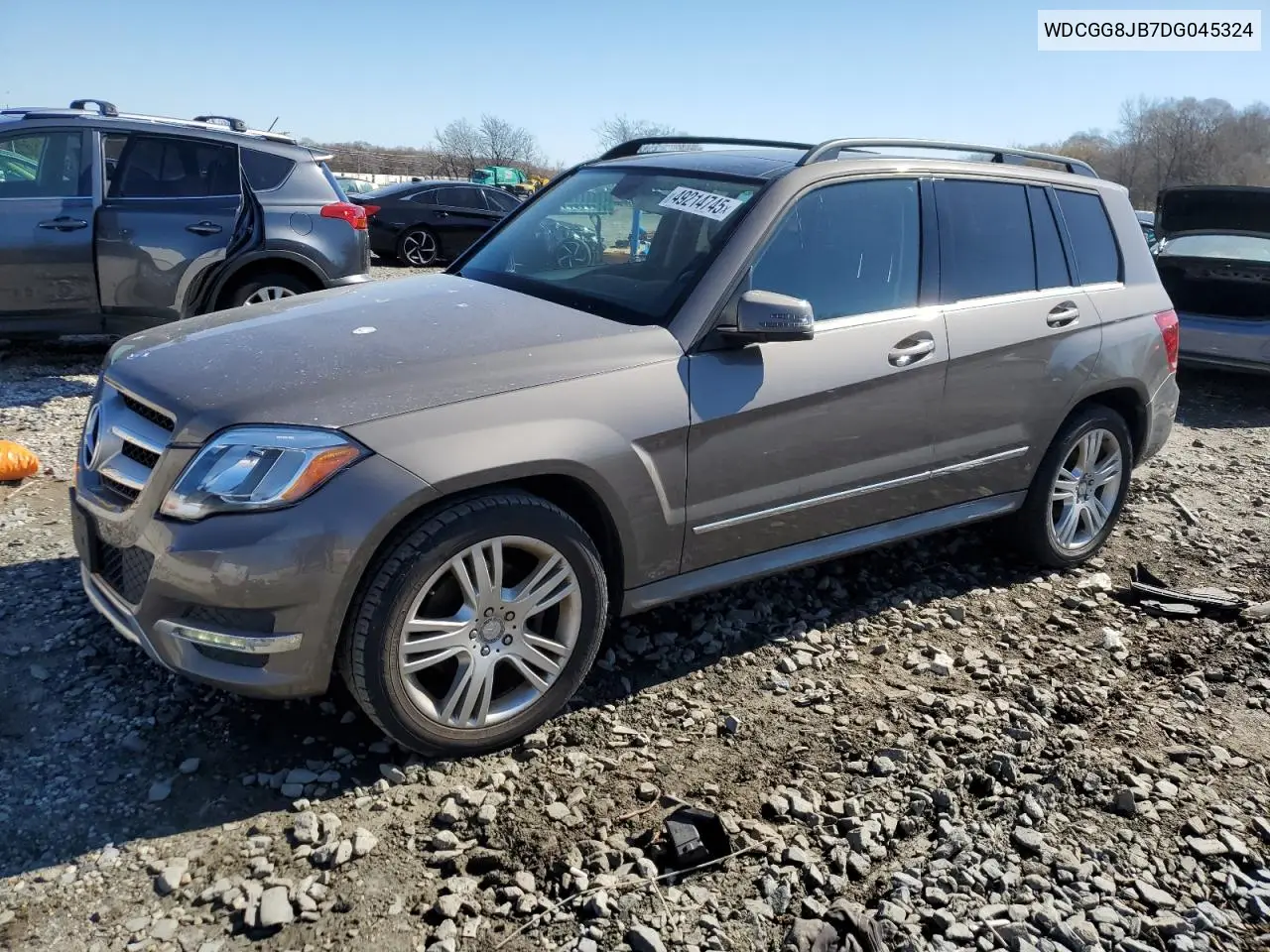 2013 Mercedes-Benz Glk 350 4Matic VIN: WDCGG8JB7DG045324 Lot: 49214745