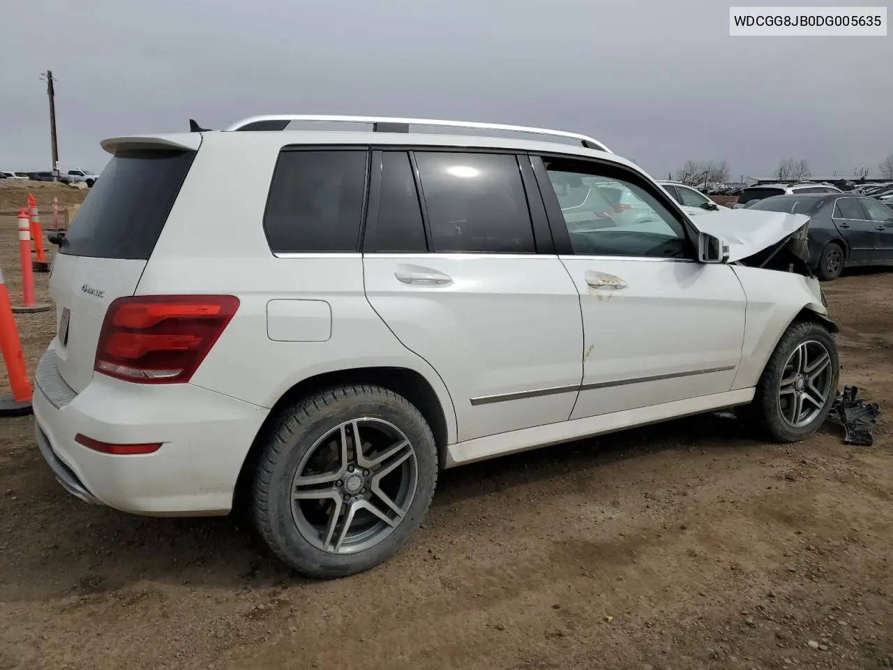 2013 Mercedes-Benz Glk 350 4Matic VIN: WDCGG8JB0DG005635 Lot: 50032195