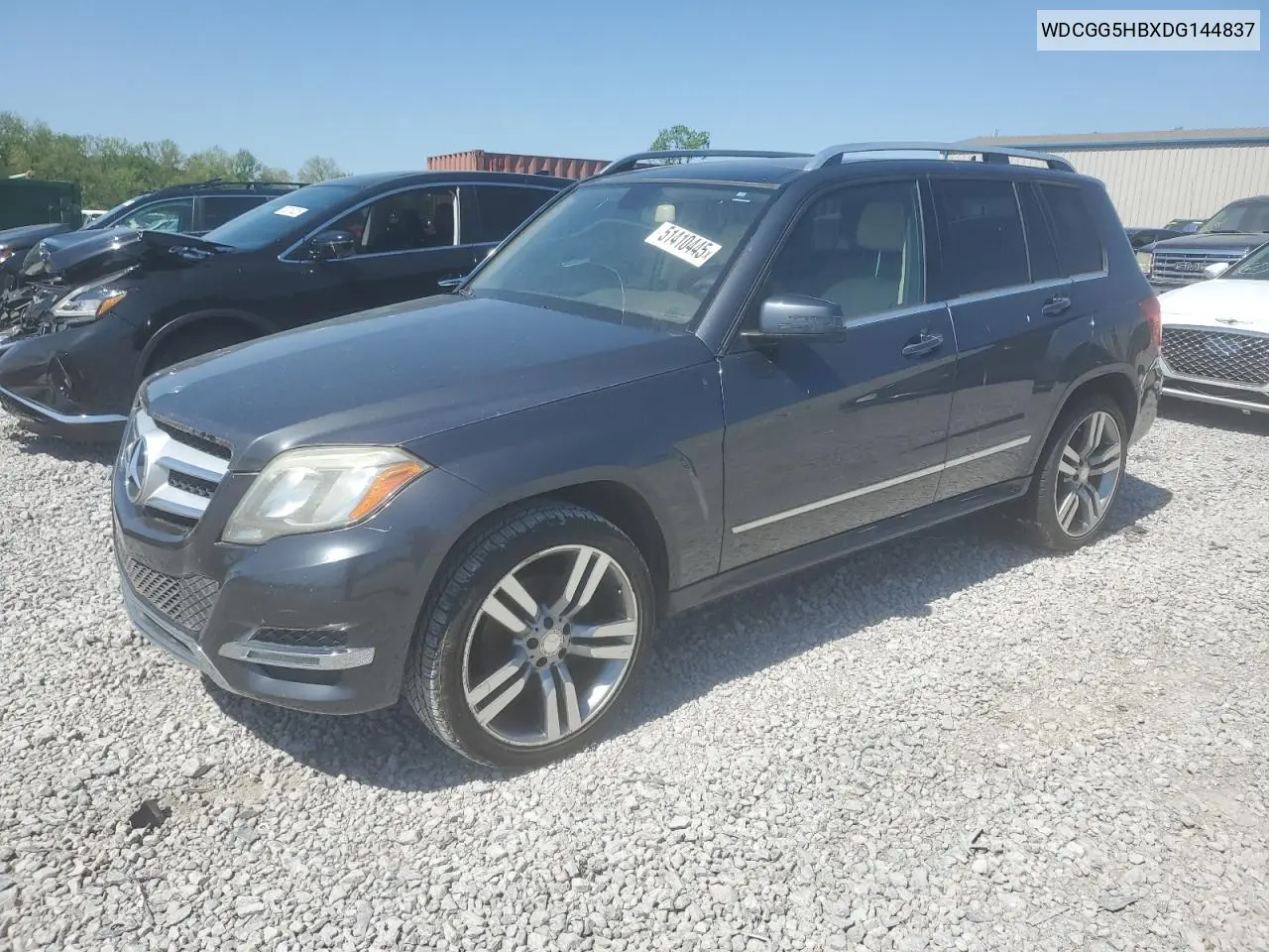2013 Mercedes-Benz Glk 350 VIN: WDCGG5HBXDG144837 Lot: 51410445