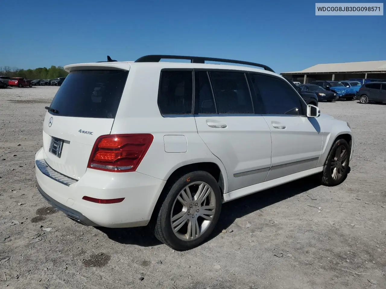 2013 Mercedes-Benz Glk 350 4Matic VIN: WDCGG8JB3DG098571 Lot: 52298865