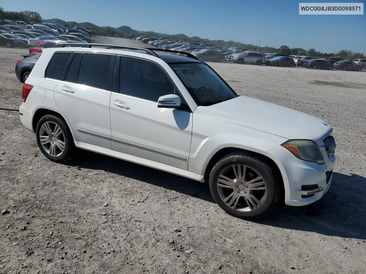 2013 Mercedes-Benz Glk 350 4Matic VIN: WDCGG8JB3DG098571 Lot: 52298865