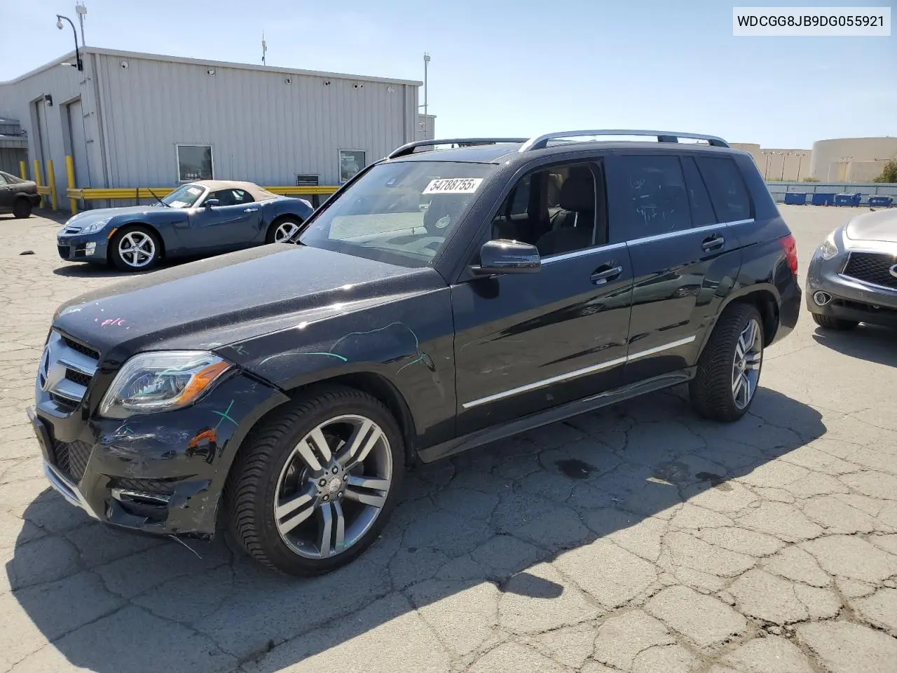 2013 Mercedes-Benz Glk 350 4Matic VIN: WDCGG8JB9DG055921 Lot: 54788755