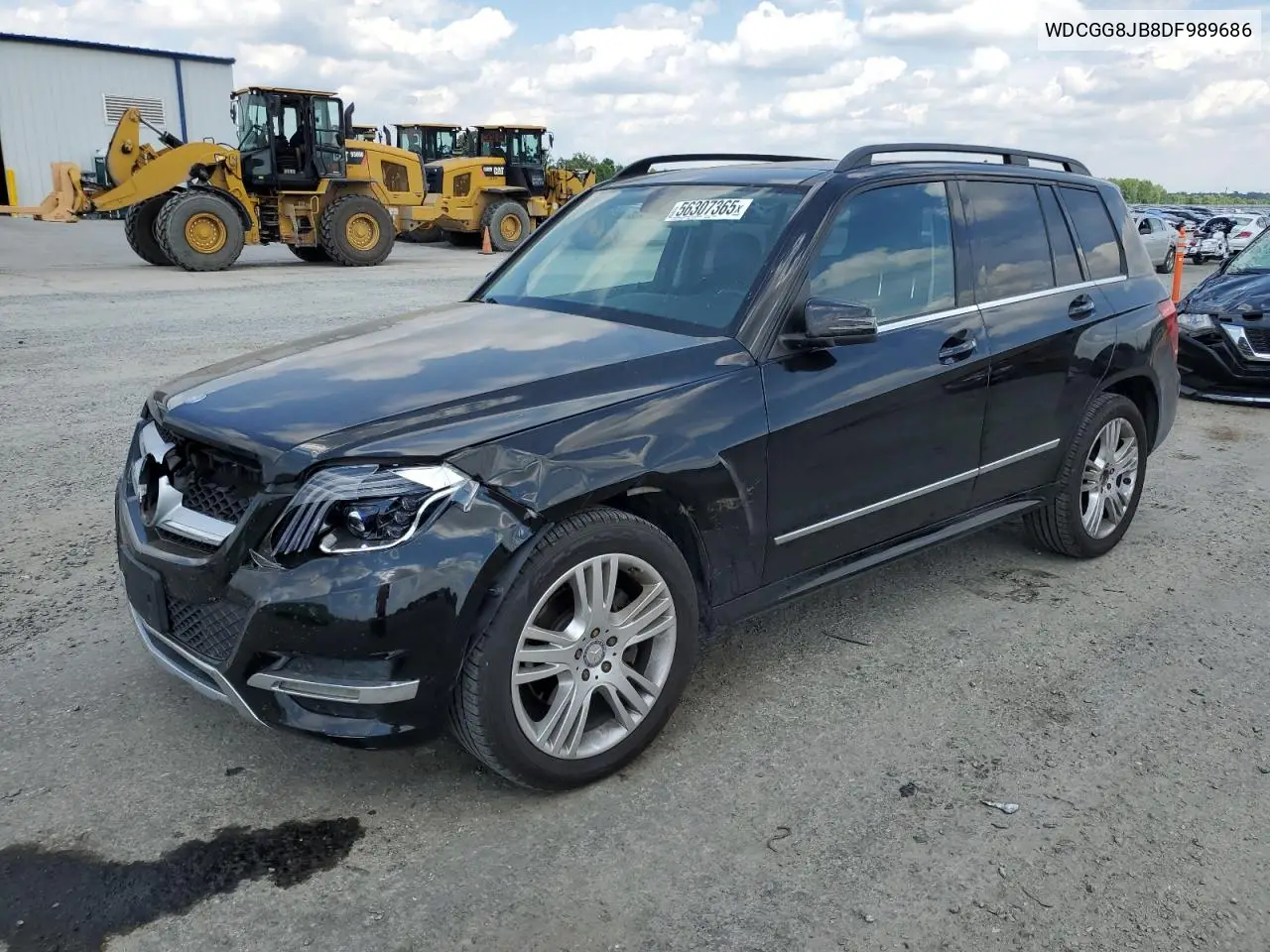 2013 Mercedes-Benz Glk 350 4Matic VIN: WDCGG8JB8DF989686 Lot: 56307365