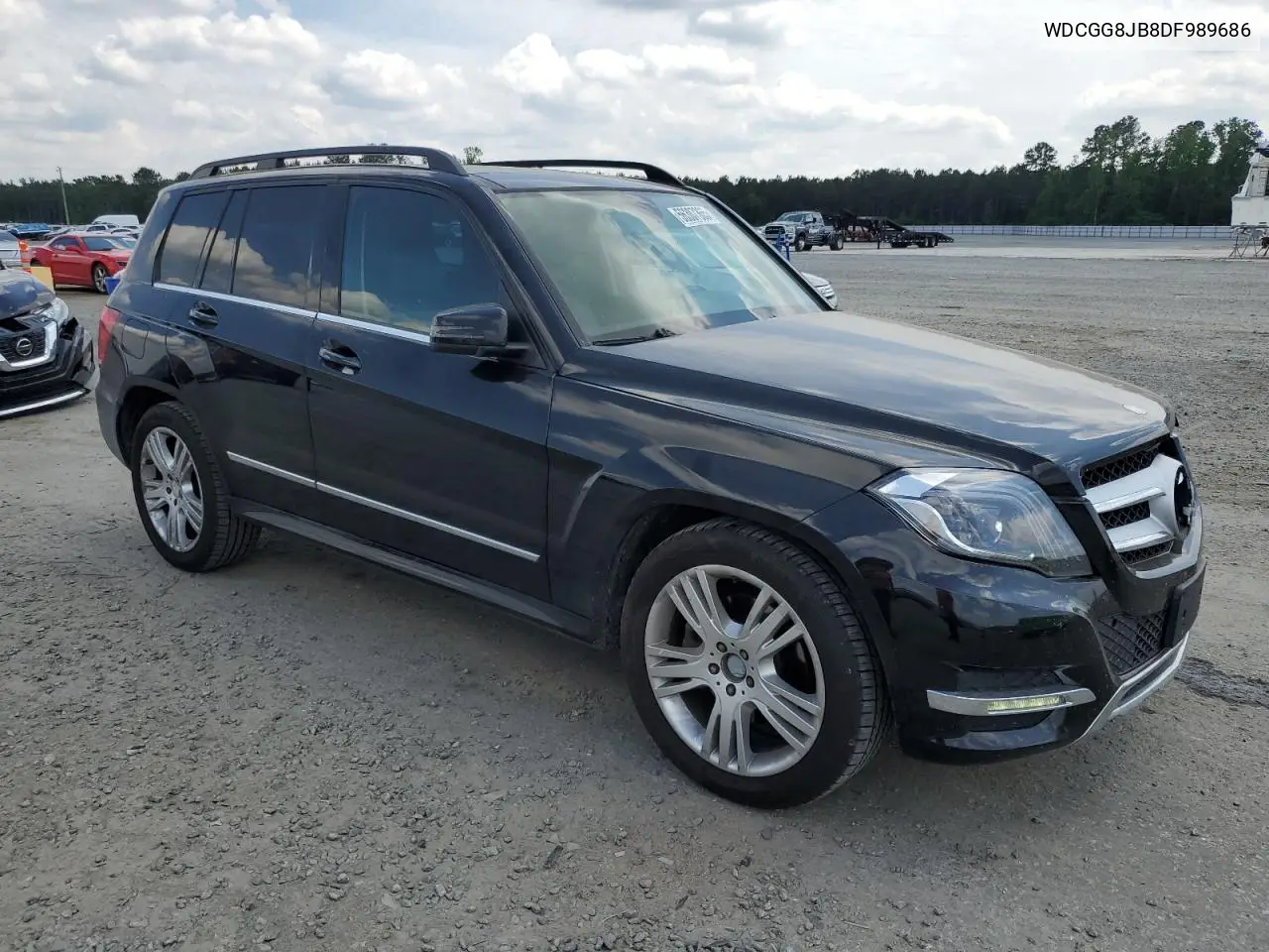2013 Mercedes-Benz Glk 350 4Matic VIN: WDCGG8JB8DF989686 Lot: 56307365