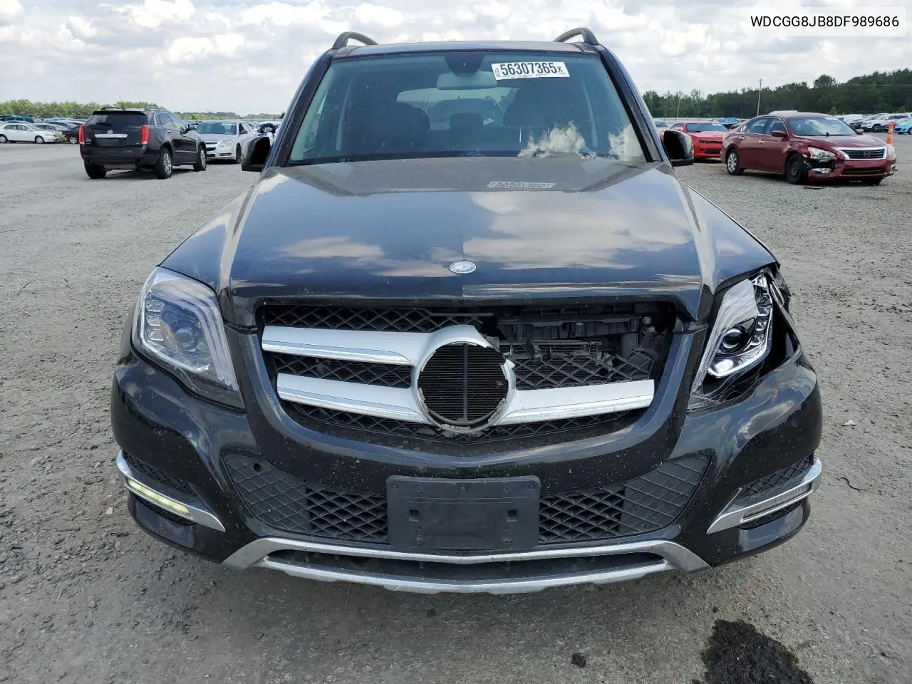 2013 Mercedes-Benz Glk 350 4Matic VIN: WDCGG8JB8DF989686 Lot: 56307365