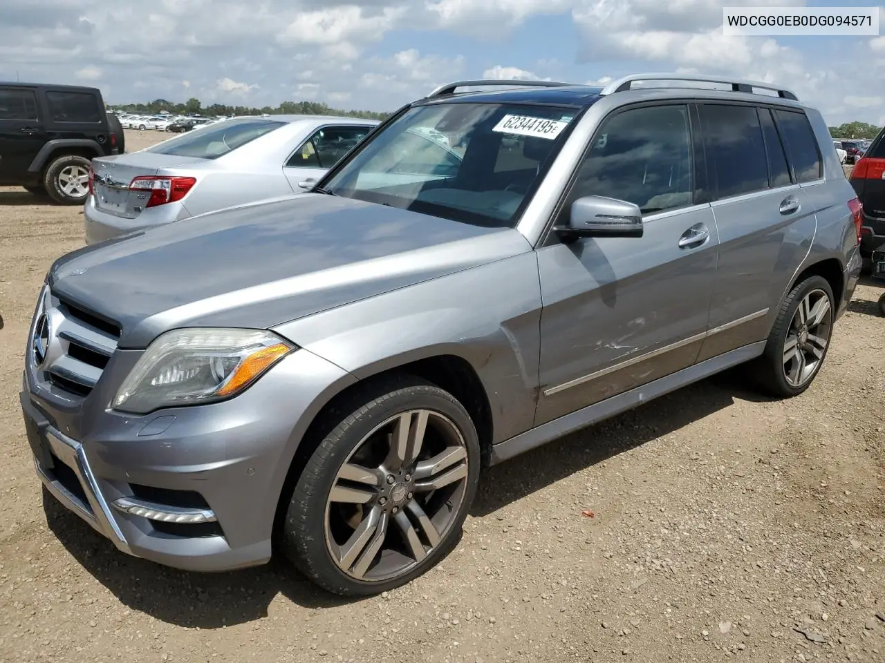 2013 Mercedes-Benz Glk 250 Bluetec VIN: WDCGG0EB0DG094571 Lot: 62344195