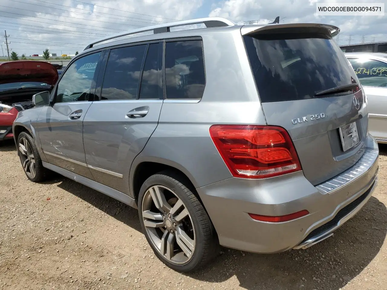 2013 Mercedes-Benz Glk 250 Bluetec VIN: WDCGG0EB0DG094571 Lot: 62344195