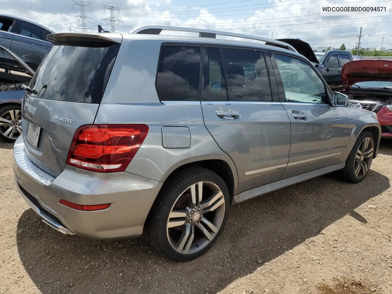 2013 Mercedes-Benz Glk 250 Bluetec VIN: WDCGG0EB0DG094571 Lot: 62344195