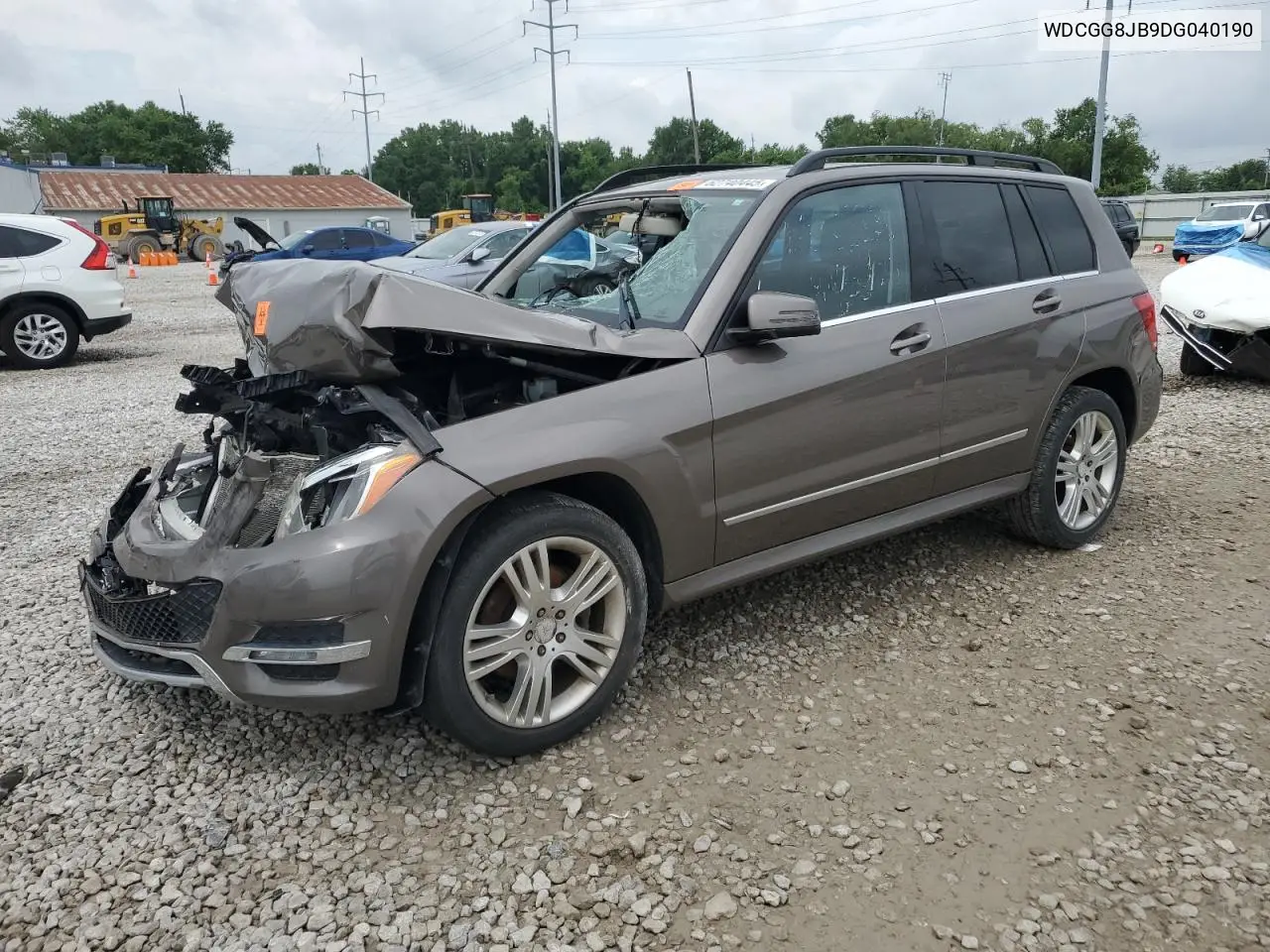 2013 Mercedes-Benz Glk 350 4Matic VIN: WDCGG8JB9DG040190 Lot: 62740445