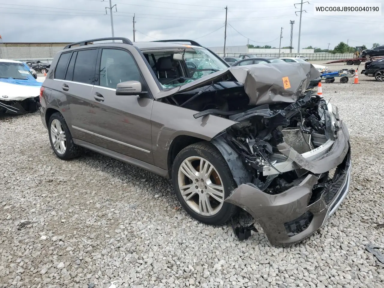 2013 Mercedes-Benz Glk 350 4Matic VIN: WDCGG8JB9DG040190 Lot: 62740445