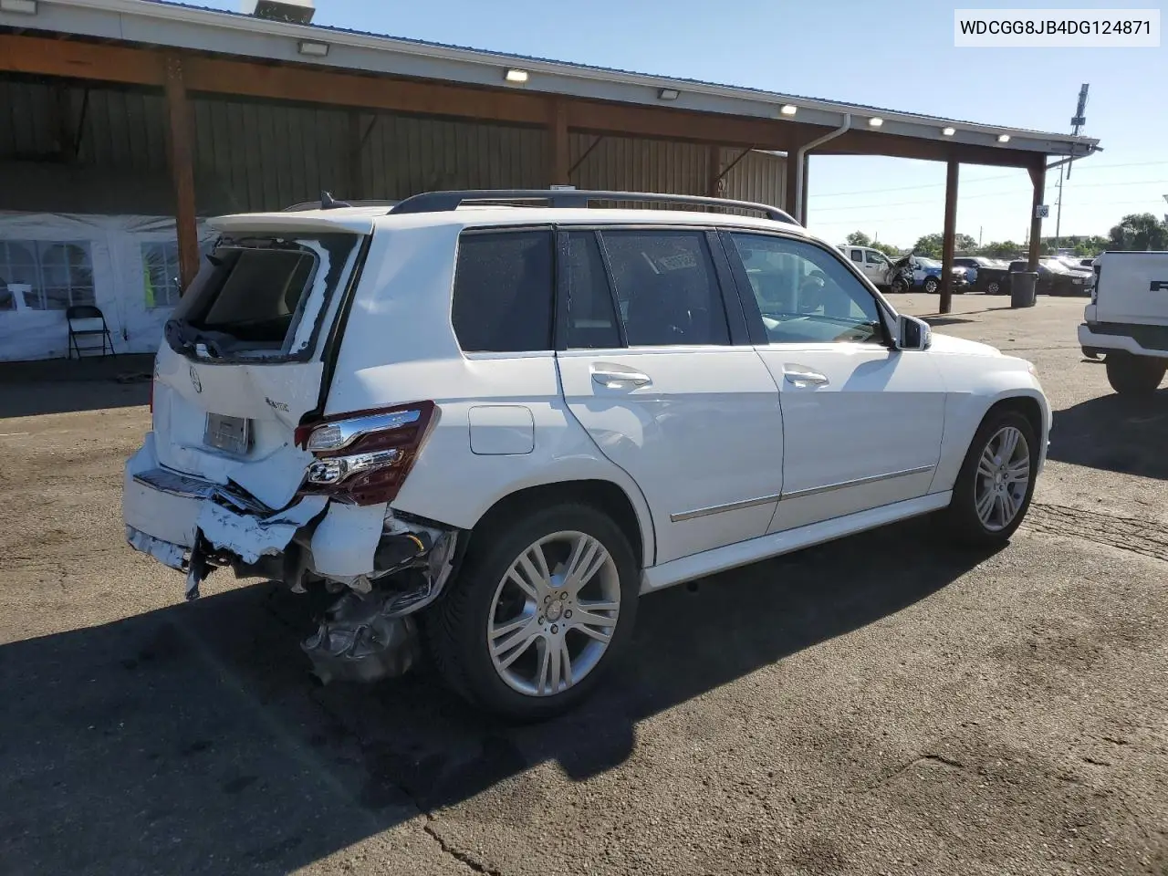 2013 Mercedes-Benz Glk 350 4Matic VIN: WDCGG8JB4DG124871 Lot: 63552415